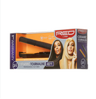 RED by KISS Ceramic Tourmaline Flat Iron (3/4", Ceramic) - Textured Tech