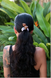 MALI PAH PONYTAIL HOLDER - Textured Tech