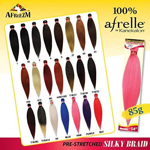 AFREEZM PRESTRETCHED SILKY BRAID 100% KANEKALON (SINGLE PACK) - Textured Tech