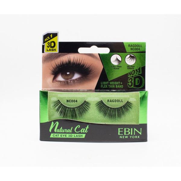 EBIN NATURAL CAT 3D LASHES (CHOOSE STYLE) - Textured Tech