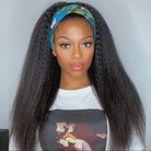 Kinky Straight Headband Wig 20 inches - Textured Tech