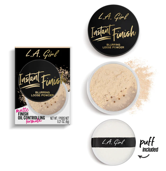 L.A. GIRL INSTANT FINISH BLURRING LOOSE POWDER - Textured Tech