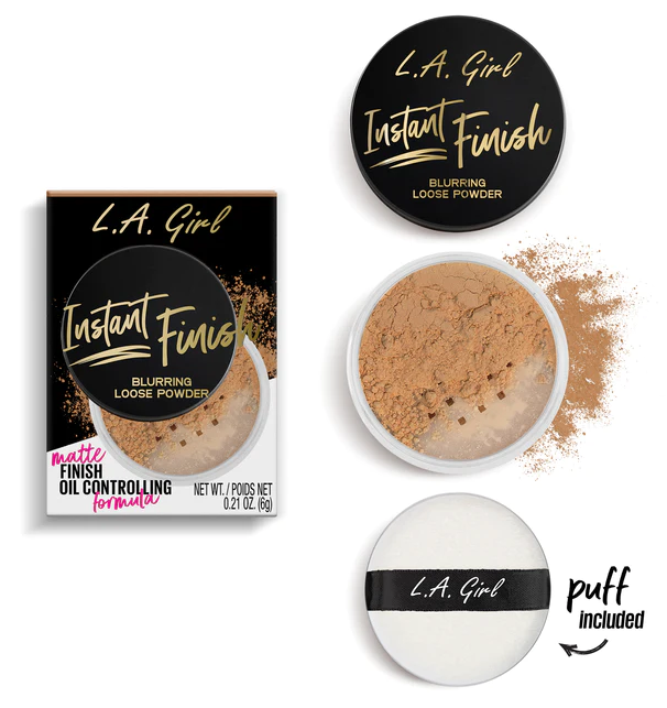 L.A. GIRL INSTANT FINISH BLURRING LOOSE POWDER - Textured Tech