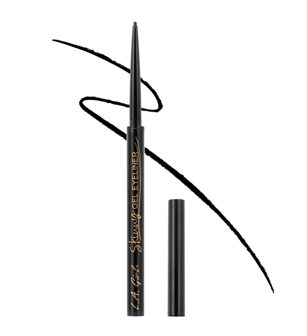 L.A. GIRL - SKINNY GEL EYELINER SILKY BLACK - Textured Tech