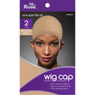 2 pk REMI WIG CAP BEIGE #4401 - Textured Tech