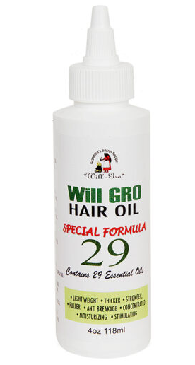 GRANDMA'S SECRET RECIPE WILL GRO HAIR OIL SPECIAL FORMULA 4oz - Textured Tech