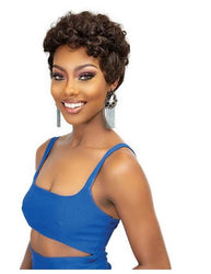 JANET COLLECTION LAVISH HUMAN HAIR WIG - SASHA - Textured Tech