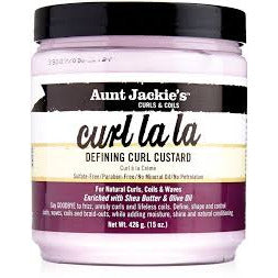 Aunt Jackie's Curl La La Curl Custard 15 oz - Textured Tech