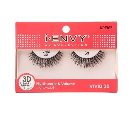 KISS iEnvy 3D Collection Lashes - Textured Tech