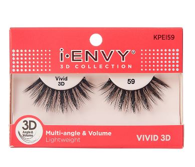 KISS iEnvy 3D Collection Lashes - Textured Tech