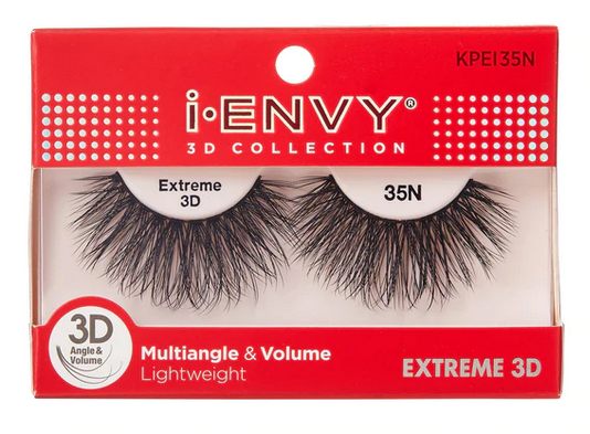 KISS iEnvy 3D Collection Lashes - Textured Tech