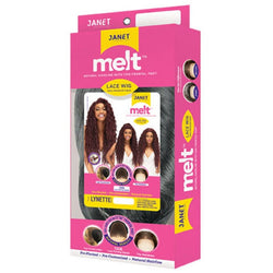 THE JANET COLLECTION MELT LYNETTE 13X6 FRONTAL PART - Textured Tech