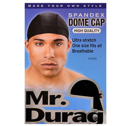 MR.DURAG SPANDEX SKULL CAP ULTRA STRETCH - Textured Tech