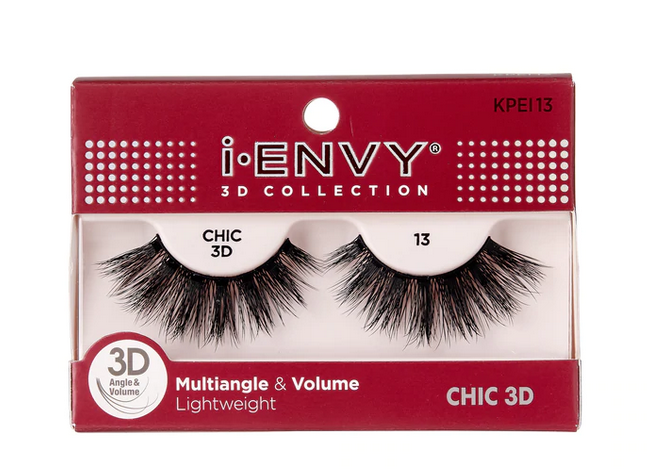 KISS iEnvy 3D Collection Lashes - Textured Tech