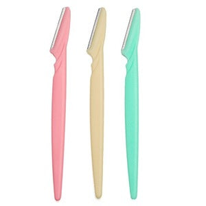 Eyebrow razor/shaper (long) one piece each - Textured Tech