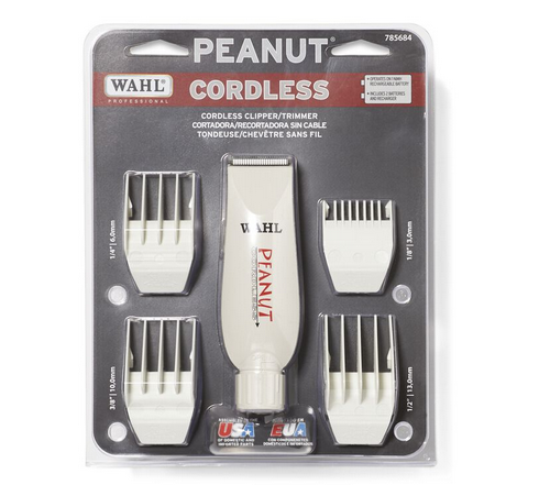 WAHL TRIMMER PEANUT CORDLESS 4ATT - Textured Tech