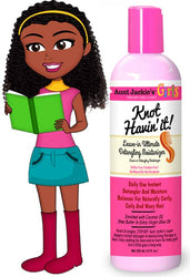 AUNT JACKIE'S GIRLS KNOT HAVIN IT LEAVE IN DETANGLING MOISTURIZER 12OZ - Textured Tech