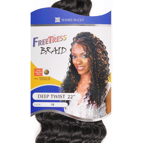 FREETRESS DEEP TWIST 22" - Textured Tech