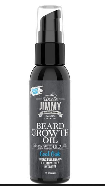 UNCLE JIMMY BEARD GROWTH OIL 2Z - Textured Tech