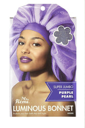 MS REMI LUMINOUS BONNET SUPER JUMBO PURPLE PEARL - Textured Tech