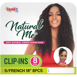 Natural Me Silky French 100% Human Hair 18