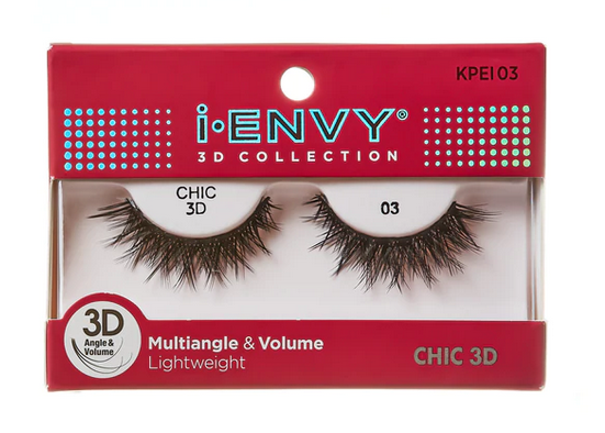 KISS iEnvy 3D Collection Lashes - Textured Tech