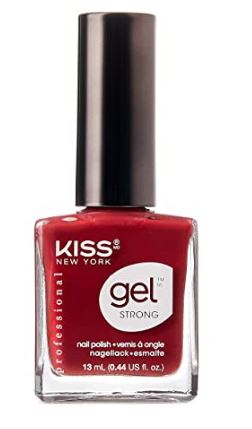 KISS GEL STRONG NAIL POLISH (Select color) - Textured Tech