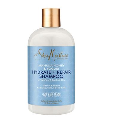 SHEA MOISTURE MANUKA HONEY & YOGURT HYDRATE + REPAIR SHAMPOO - Textured Tech