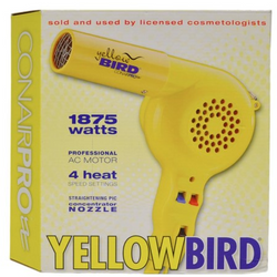 CONAIR PRO YELLOW BIRD BLOW DRYER 1875 WATTS - Textured Tech